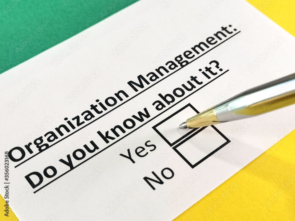 Obraz premium Questionnaire about marketing.