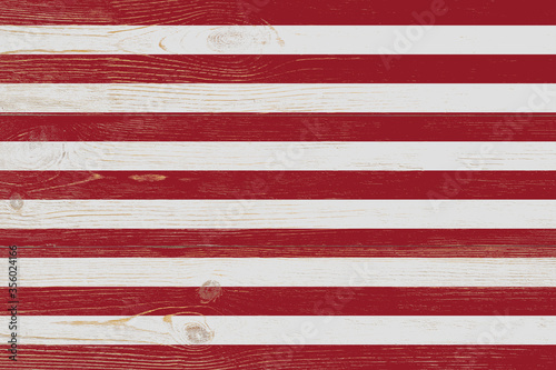 white and red stripes painted on wooden planks, united states patriotic background