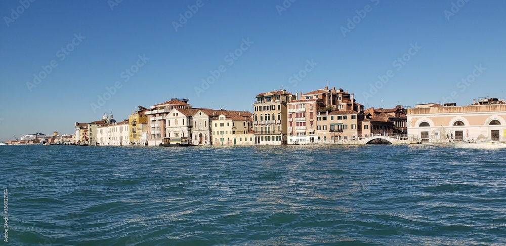 travel and tourism in Venice, Italy in autumn season