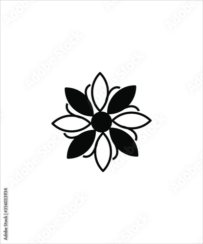 flower icon vector best flat icon.