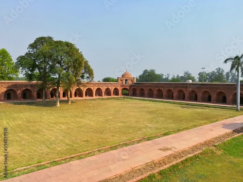 An old structure from Mughal emperor time in State Punjab, India.
