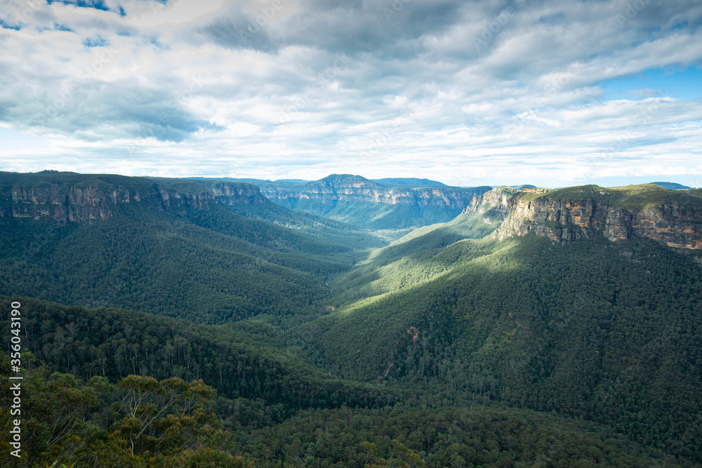 Obraz premium Australia's famous Blue Mountains Scenic Area