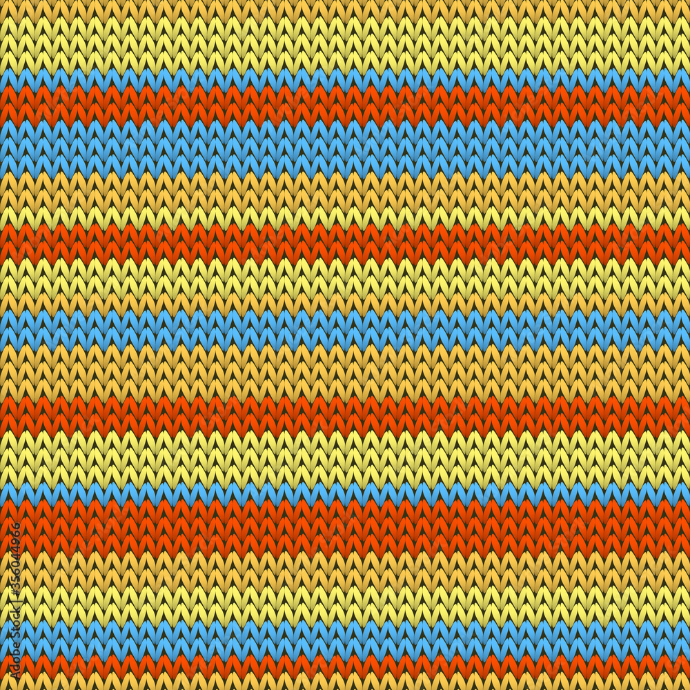 Clothing horizontal stripes knit texture 