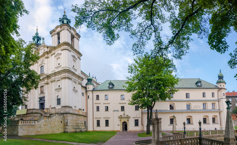 St. Stanislaus Church and Pauline monastery at Skalka, Krakow, Poland