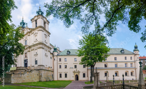 St. Stanislaus Church and Pauline monastery at Skalka, Krakow, Poland