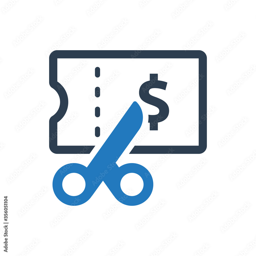 Cost minimising icon