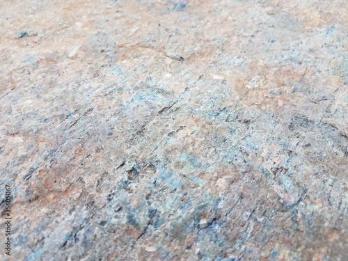 close up of pink and grey granite rock