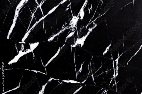 Natural marble background in adorable black and white colors.
