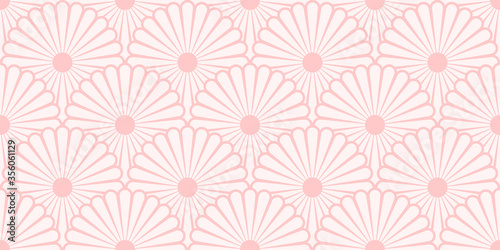 Background pattern seamless floral abstract pink color and line. Geometric line vector. Luxury create background design.