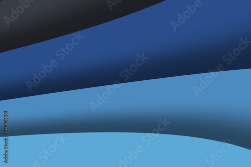Deep blue abstract layers background for business cards  posters and flyers