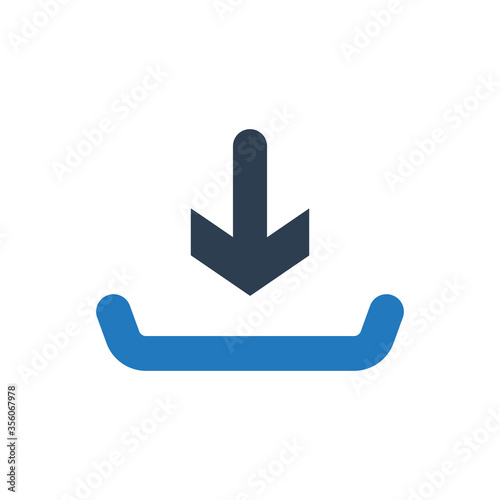 File Downloading Icon