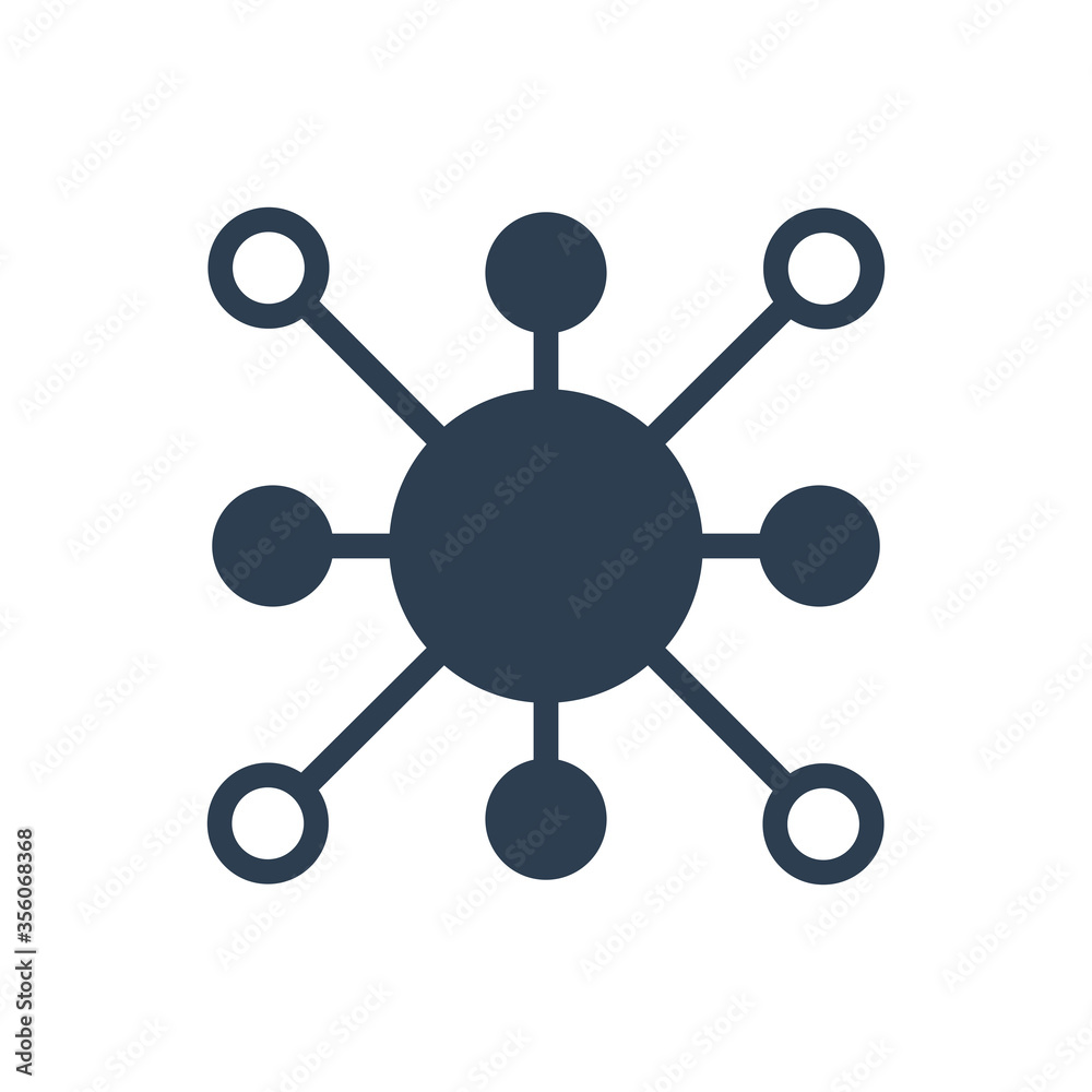 Connectivity Network Icon Connectivity Network Icon