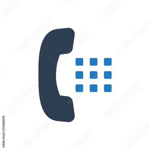 Telephone dial Icon photo