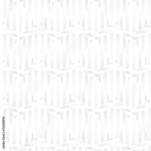 Round Abstract Repeat Seamless Pattern. Circle White abstract seamless geometric background. Art style can be used in cover design, book design, poster, cd cover, flyer, website. Vector.