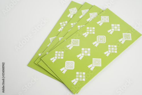 Money envelop for muslim Eid celebration or also known as 