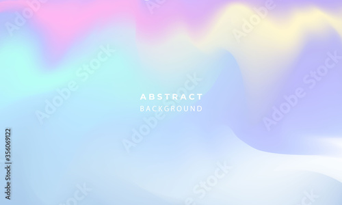 Abstract Pastel rainbow gradient background Ecology concept for your graphic design,