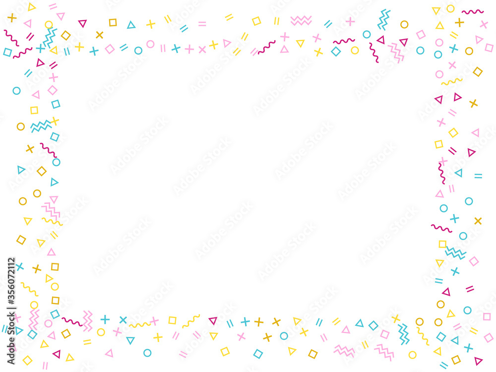 Pink rose gold circle dots confetti vector background
