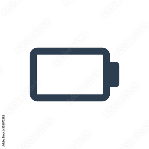 Empty battery icon