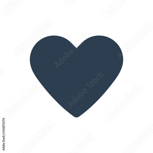 Love heart icon