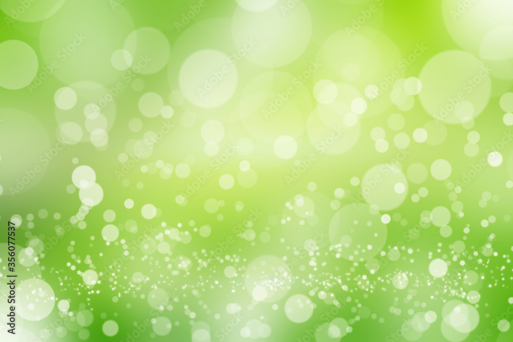 Abstract bokeh on green blurred background. Abstract bokeh on green blurred background.