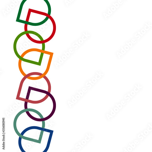fond abstrait forme motif coloré graphique