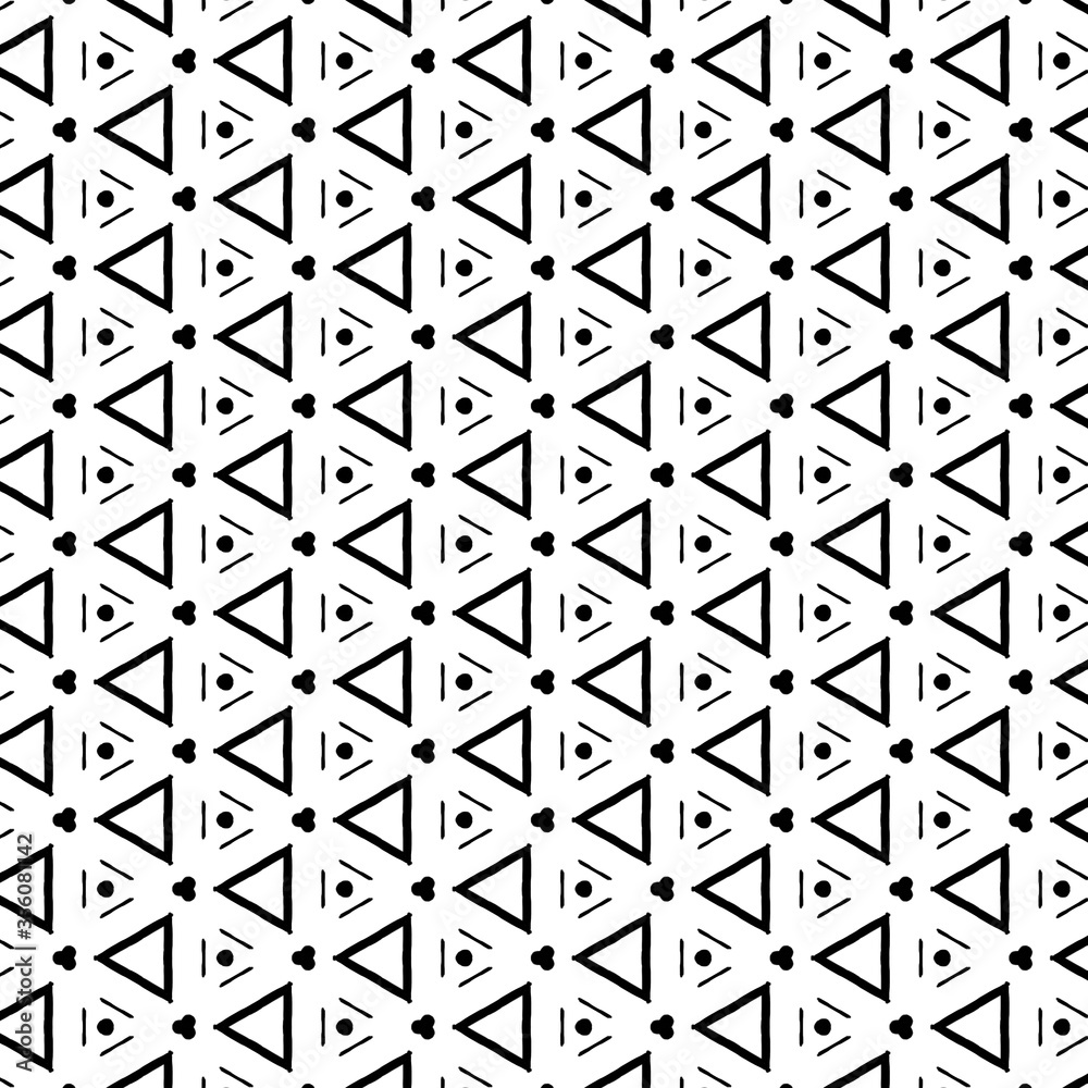 seamless pattern geometric style texture background.