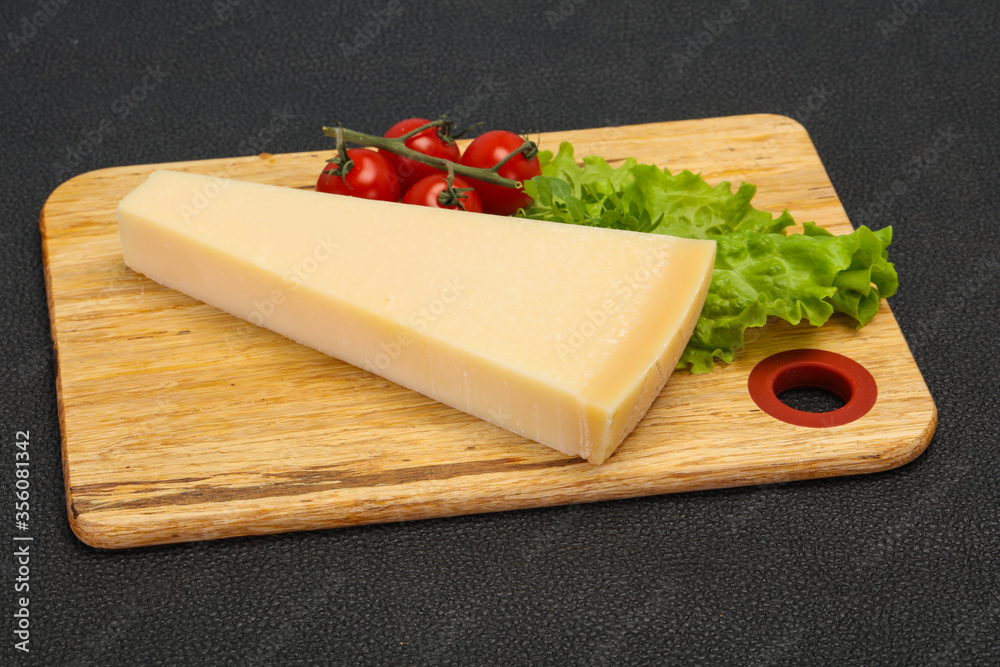 Italian traditional parmesan cheese triangle Italian traditional parmesan cheese triangle