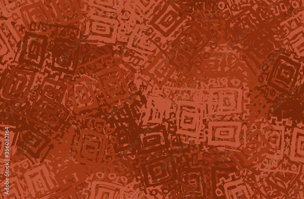 Brown grunge background. Seamless abstract texture. A chaotic repeating pattern. Pop art handmade art Brown grunge background. Seamless abstract texture. A chaotic repeating pattern. Pop art handmade art