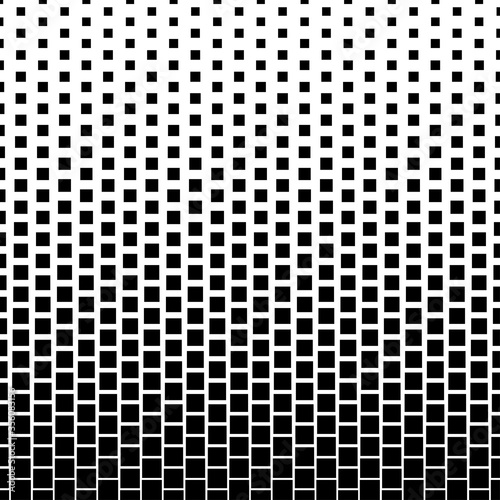 Abstract geometric square halftone background. Vector illustration