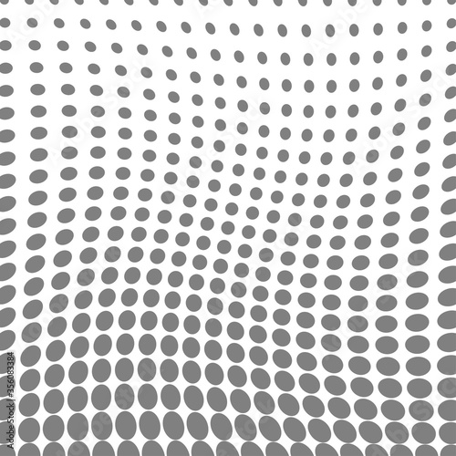 Abstract halftone dots background. Vector illustration