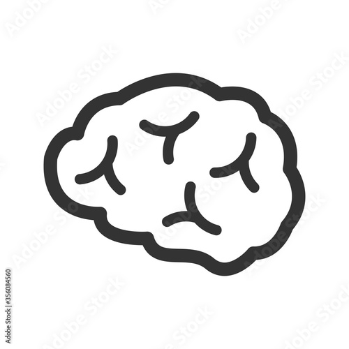  Human brain icon