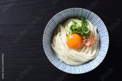 Photos 釜玉うどん、俯瞰