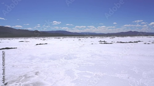 pan of salt pond in mojave desert near Amboy Ca