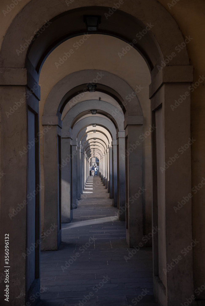Charming narrow streets of Florence