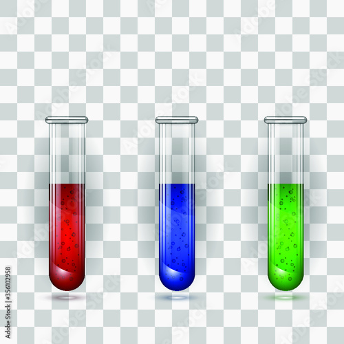 vector illustration of a test tube