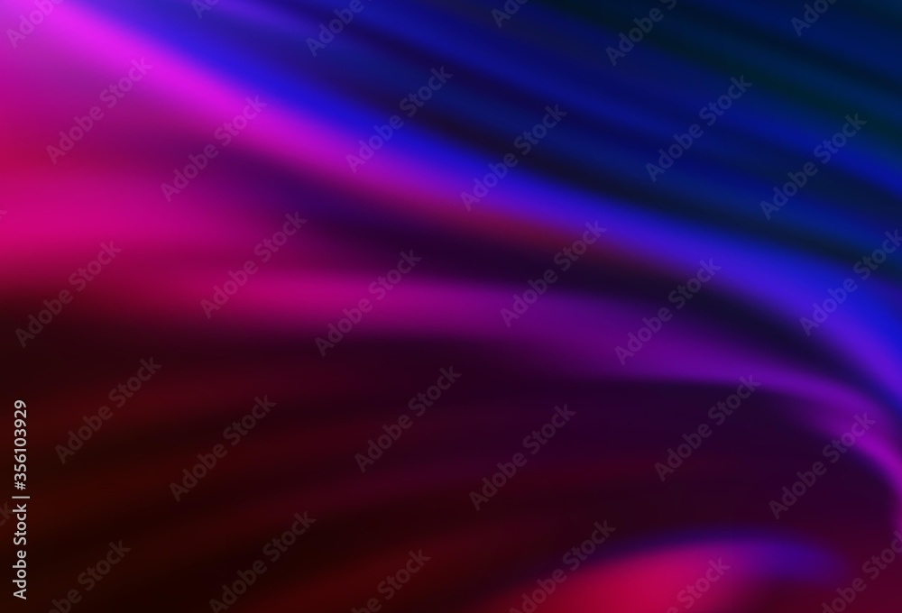 Fototapeta premium Dark Blue, Red vector abstract bright template. Abstract colorful illustration with gradient. Smart design for your work.
