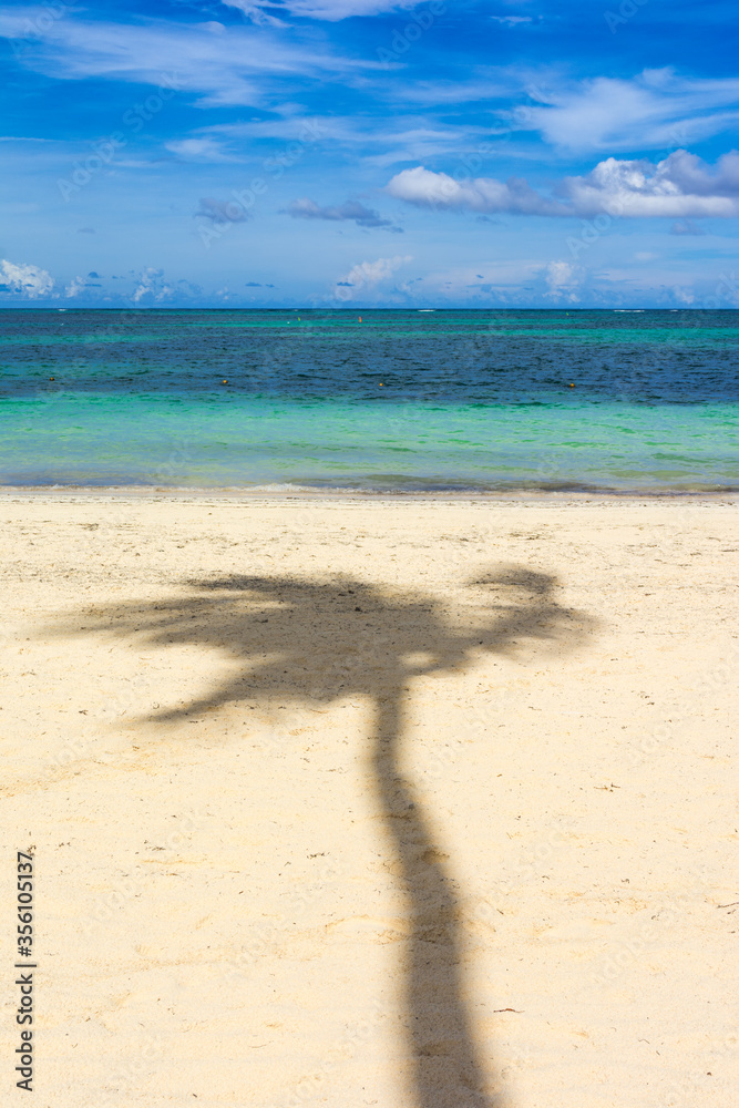 Caribbean sea view, bavaro beach, Punta cana, Dominican Republic Caribbean sea view, bavaro beach, Punta cana, Dominican Republic