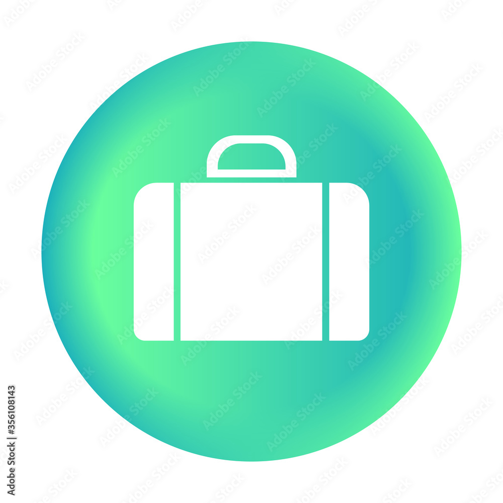 Suitcase Icon Vector Illustration Logo Template Design Suitcase Icon Vector Illustration Logo Template Design