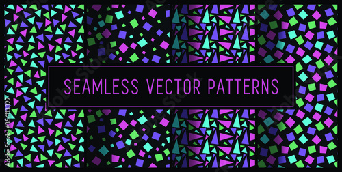 Seamless Shape Pattern Set