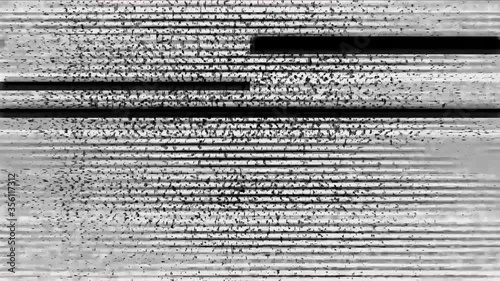 old tv screen error effect overlay