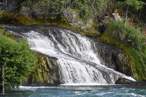 Rheinfall bei Schaffhausen in der Schweiz 20.5.2020