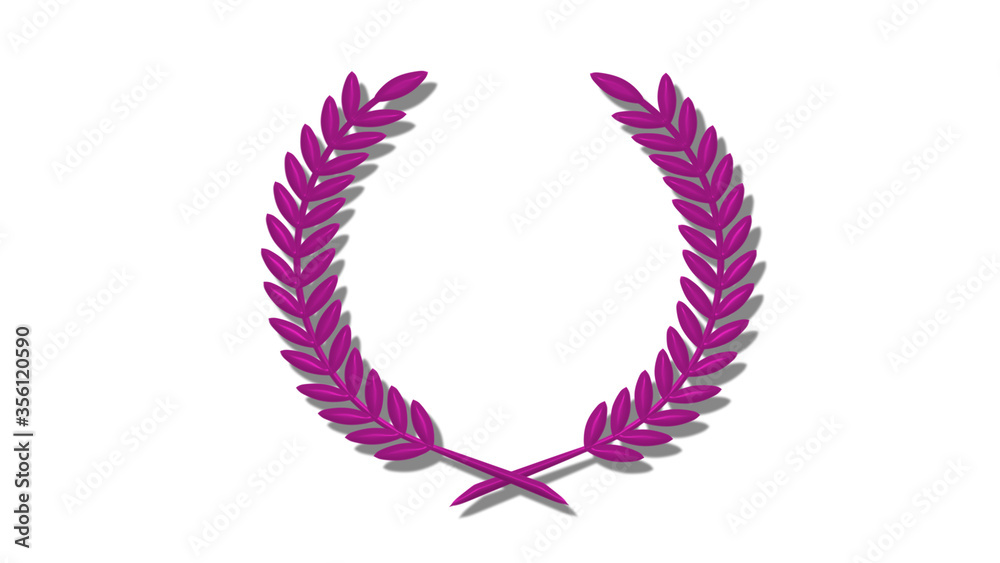 Amazing pink dark 3d wheat icon on white background,Best wheat icons Amazing pink dark 3d wheat icon on white background,Best wheat icons