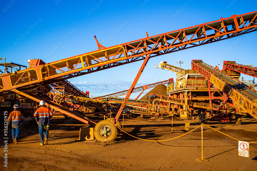 Iron ore Crushing plant