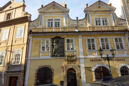 Jan Neruda`s house, Prague photo