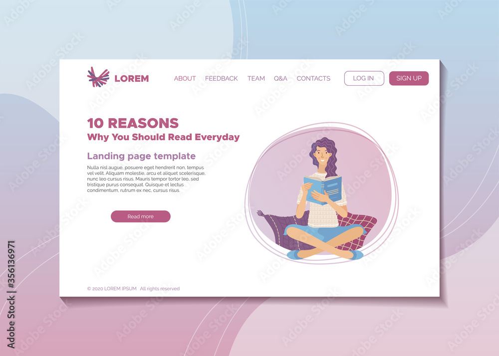 10 reasons why you should read everyday banner
