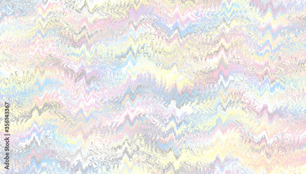 Fototapeta premium Wavy abstract futuristic background