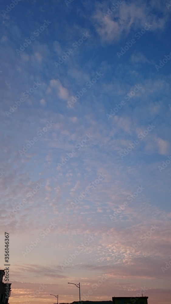 Four seasons sky series background Four seasons sky series background