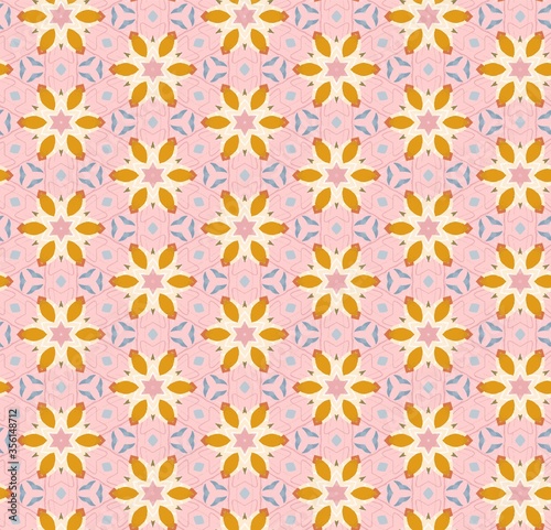 Abstract bright pattern with various shades seamless pattern design composition. Wallpaper  background. Eps 10