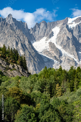 Aosta landscape view