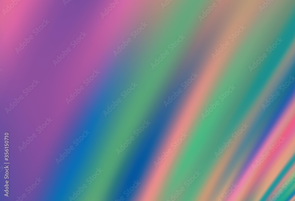Dark Green, Yellow vector blurred bright template. Dark Green, Yellow vector blurred bright template.